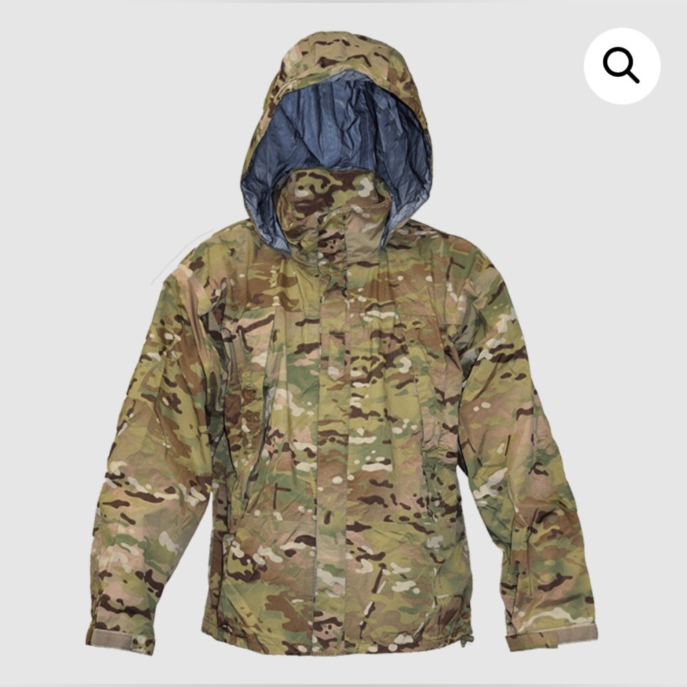 NWT TENNIER INDUSTRIES INC Military Spec Gen lll Layer 6 Jacket Operational Camo